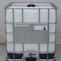 250 Gallon Tank For Water Tanque Para Agua IBC Tote Container Contenedor Like New Como Nuevos