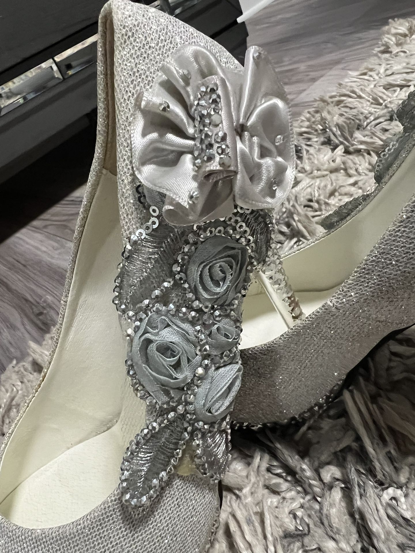 White Wedding Shoes