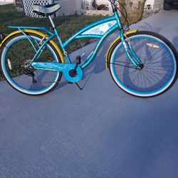 Bca 26-inch,  7 speed Cruiser