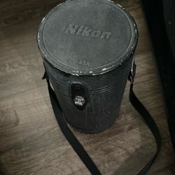 Nikon CL-43A Leather Lens Case with Strap 