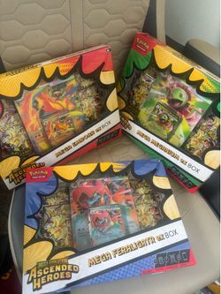 Pokémon ascended heroes ex box set sealed
