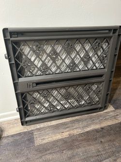 Gray Pet Gate