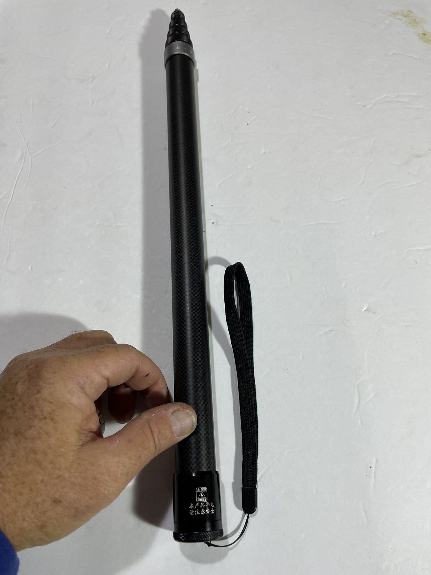 Selfie Stick for Insta360 X3, 3M/118 Inch Carbon Fiber Invisible Ultra Long Extension Pole, Lightweight Extendable Lockable Handheld Monopod 12 Foot