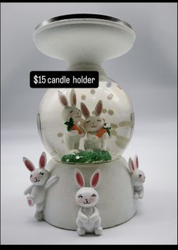 Bath And Body Works Bunny Candle Holder