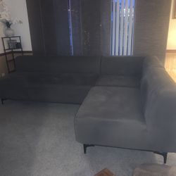 West Elm 3 Piece Reversible Sectional