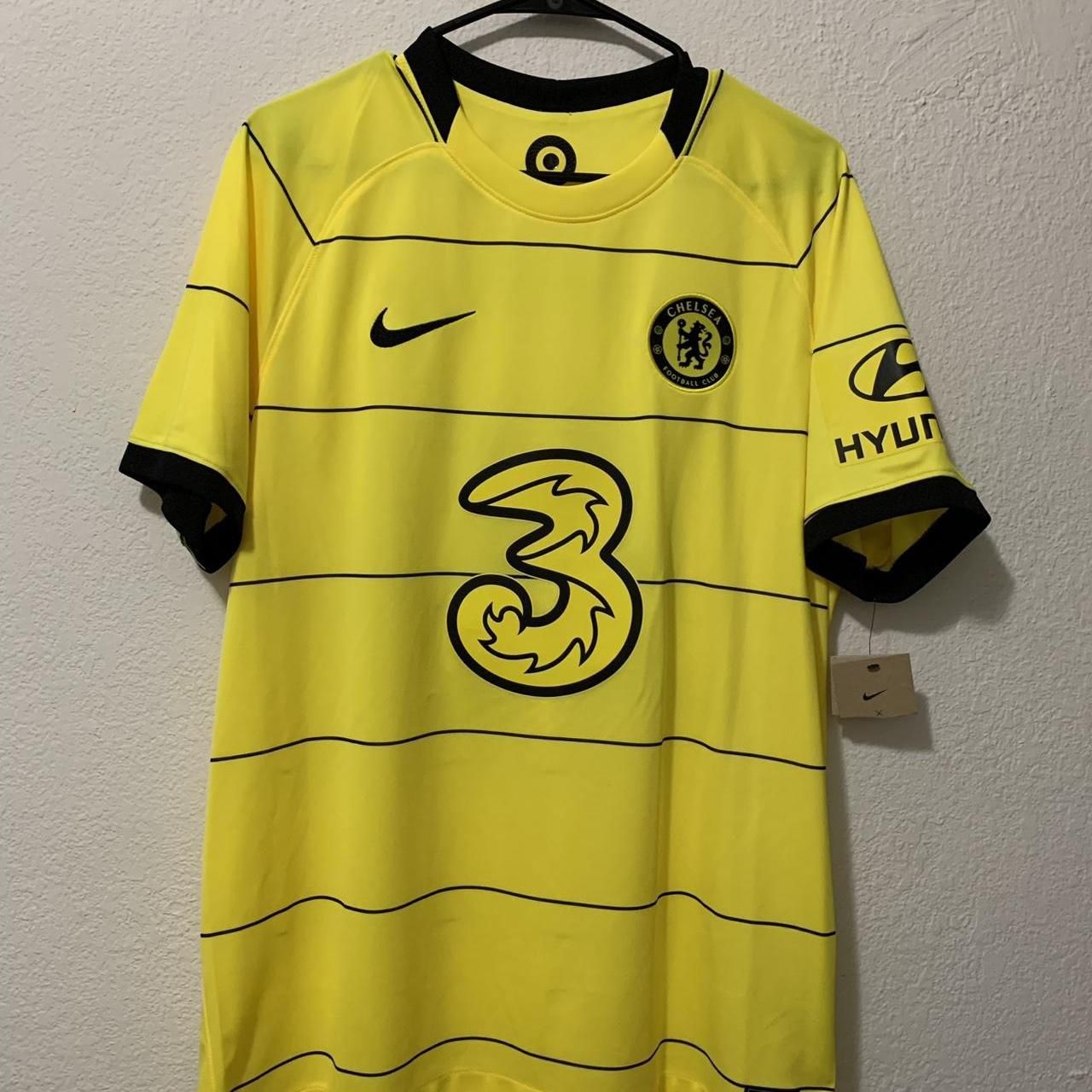 Nike Men's Yellow T-shirt (contact info removed)