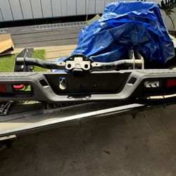 Jeep JT rear bumper OEM and tow package