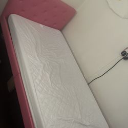 Pink Bed Frame 