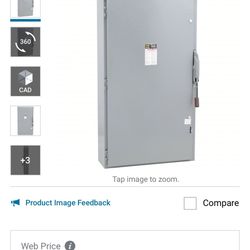 400 Amp Disconnect Square D