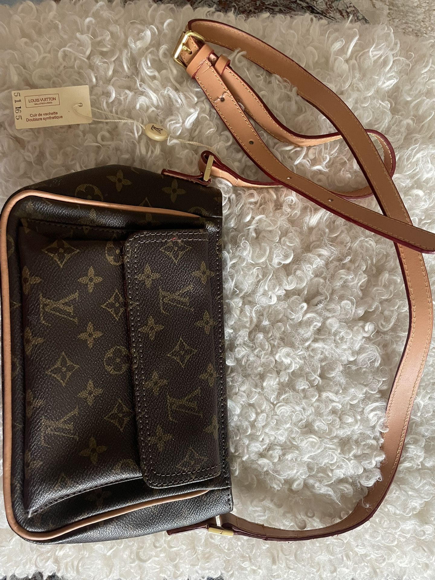 Viva Cite handbag Monogram Canvas PM clutch/ Shoulder