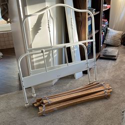 Twin Size IKEA Metal Bed Frame