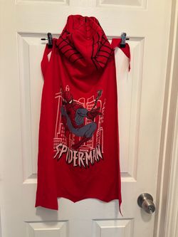 Spider-Man Kids Hooded Cape Costume