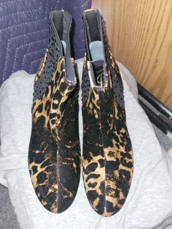 Cheetah Print Boots