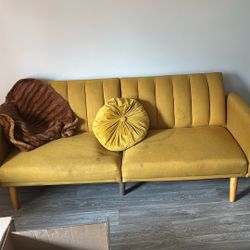 Gold Couch