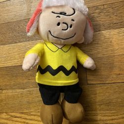 Peanuts Gang Christmas Musical Plush Charlie Brown Stuffed