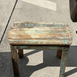 Rustic Side Table 