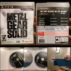 Metal Gear Solid: The Legacy Collection PS3