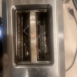 DeLonghi 2-Slice Stainless Steel Toaster – Works