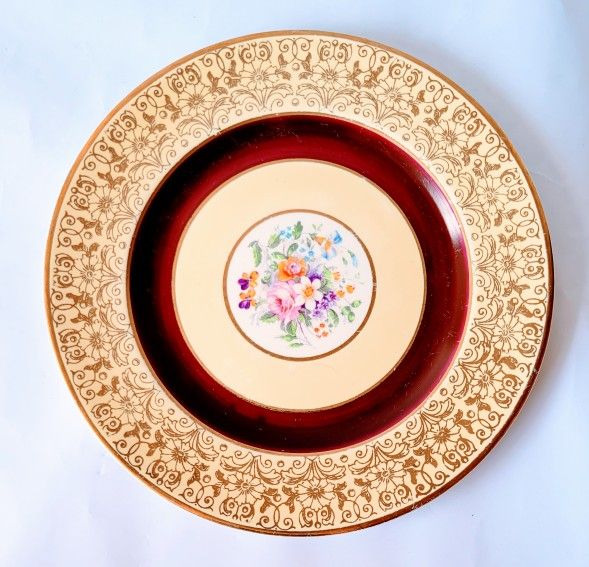 Vintage Collector Plate Signed: Pareek, Johnson Bros. England