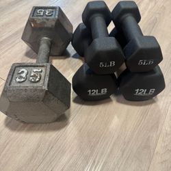 Dumbbell Weight Set