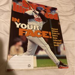 Roberto Alomar Sports Illustrated Magazine 