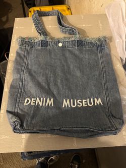 Denim museum tote bag