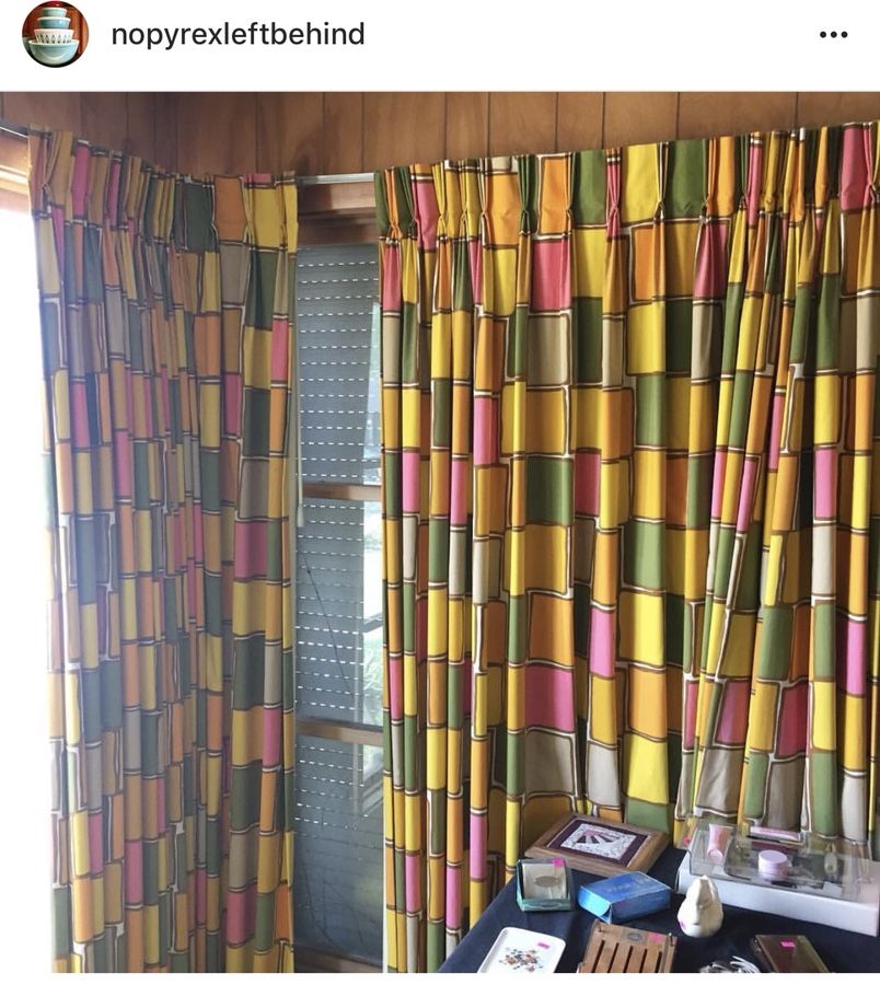 Mid Century Modern Curtains MCM