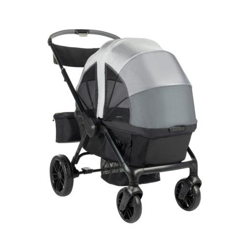 MONBEBE Everyday Outings Wagon Stroller (Cobblestone Grey)