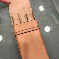 Vintage handmade Leather pouch