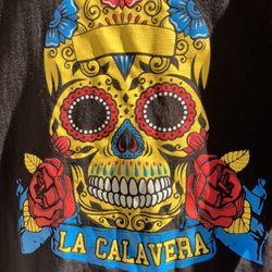 Day of The Dead Tee Shirt - La Calavera “The Skull”