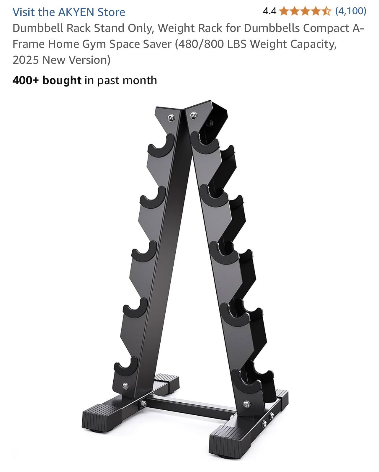 Brand New Tree Dumbbell Rack