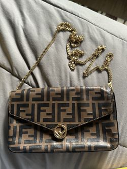 Authentic Brown Fendi Purse