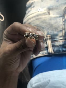 14 diamond gold ring