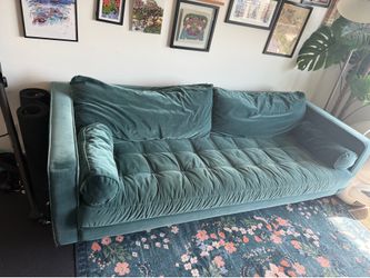 Velvet Article Sven Sofa 88”