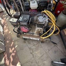 Central Machinery 9 Gallon Compressor Gas Predator Engine 