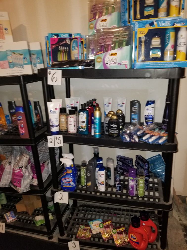 Household and beauty products