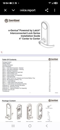 TownSteel/Powered Latch