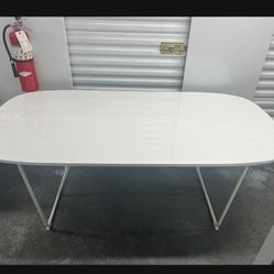 Large White Table 