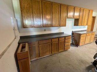 Kitchen cabinets