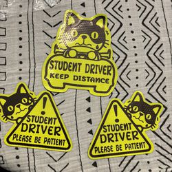 Student Driver Car Magnets 