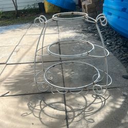 Plant Stand Or Platter  Holder