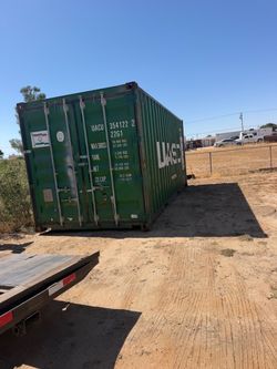 Storage shipping containers, local yard located in hesperia
