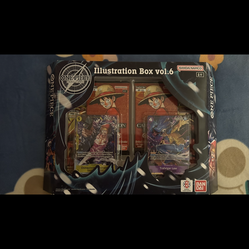 Volume 6 one piece card fame illustration box