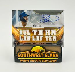 2019 Topps Triple Threads Joc Pederson Auto Relic Patch /18 TTAR-JP1