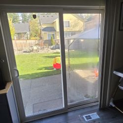 Backyard Slide Door Used Good Condition 