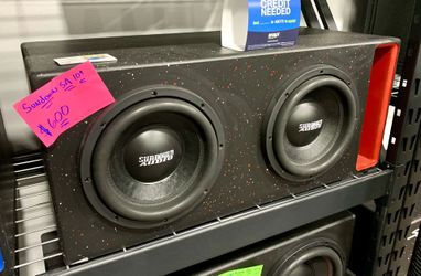 Custom duel 10” subwoofer options!
