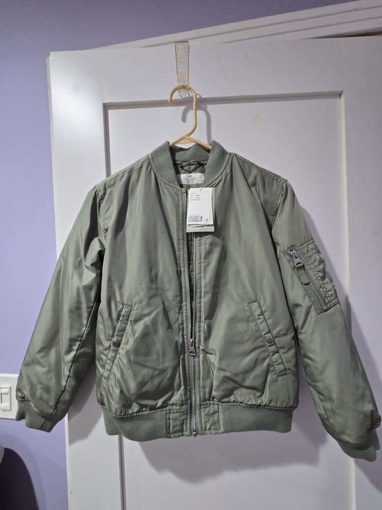 Green Bomber Jacket