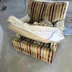 Genuine Mid Century Swival Chair