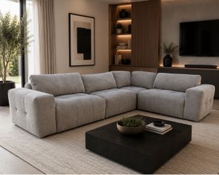 Retails $2500!! Living Spaces Sectional Couch - Delivery Available