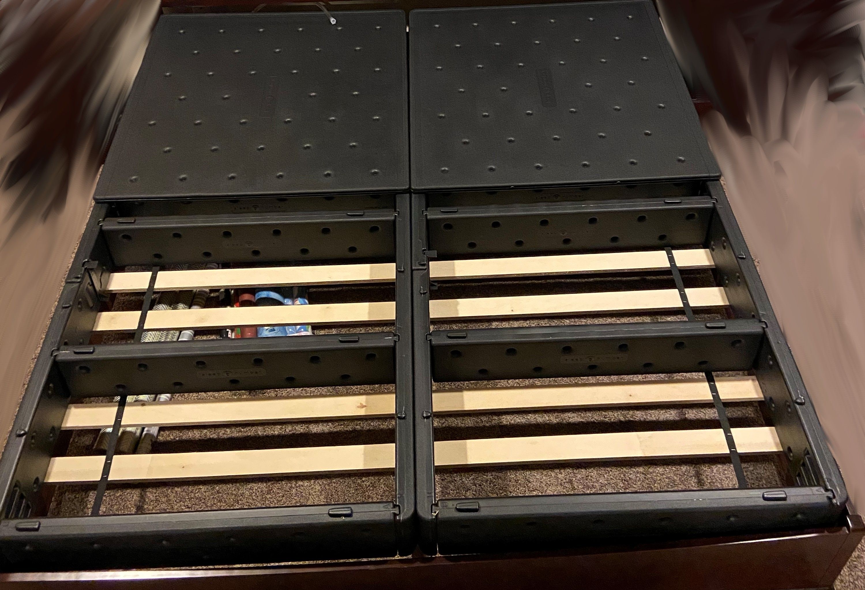 Sleep Number Classic Series C4 King Size Mattress and Platform for Sale